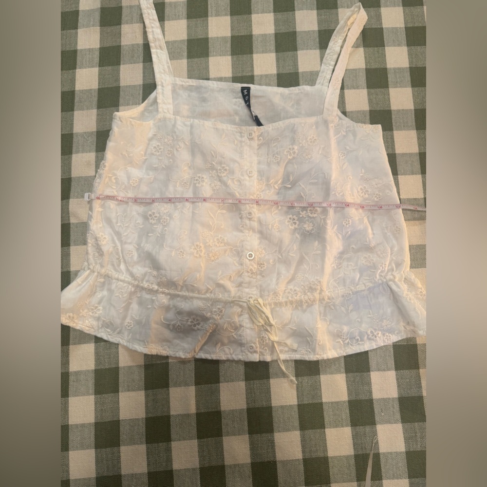 Motel Zaraku Top in Fresia Broderie Ivory - Picture 14 of 14